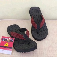 Sandal Gunung Jepit Eiger Pria Wanita Tali Motif Merah Hitam Grade Ori Sendal Karet Sport
