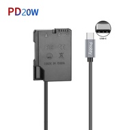 EP-5A EN-EL4 EL14a Dummy Battery DC Power Adapter for Nikon D3100 D3200 D3300 D3400 D3500 D5100 D520