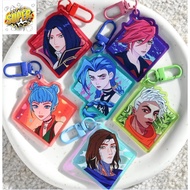 Arcane Acrylic Charms - Jinx Vi Caitlyn Ekko Viktor Keychain