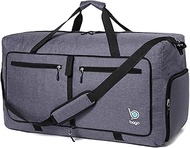 80L Travel Duffle Bag - Foldable Weekender Bag For Women & Men - Lightweight tier-resistant waterpro