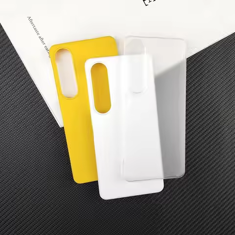 Fashion Frosted Slim Half-pack Case For Sony Xperia 10 5 1 VII VI V IV Anti-fingerprint Enhance PC D