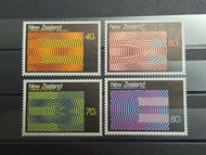 1988 紐西蘭電力百年紀念郵票4全MNH