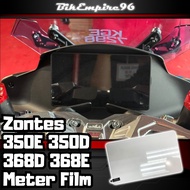 Zontes 350D 350E 368D 368E Meter Protector Film