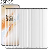 全城熱賣 - 適用於 OnePlus 8 Pro 25 PCS 3D曲面全屏鋼化玻璃膜