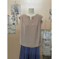 Women's Japanese-style chiffon shirt with mussel sleeves, beautiful form, freesize a61