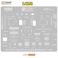 Amaoe Plat Cetakan BGA IC LCD Face ID untuk iPhone 6S hingga 16 Series Asli