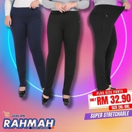 CY 3911 WOMAN CASUAL PANTS BIG PLUS SIZE SELUAR SIZE BESAR 3XL 4XL 5XL 6XL