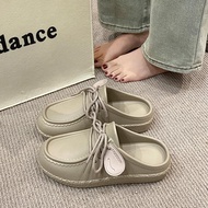 EVA V262  Wallabee Loafer Style Easy On-and-Off Slippers Muller Mules Shoes Kasut Perempuan Wanita M