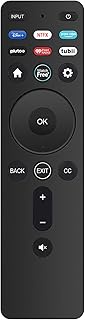 XRT260 Replace Basic Remote Control fit for Vizio Smart TV M43Q6-J04 M50Q6-J01 M50Q7-J01 M55Q6-J01 V