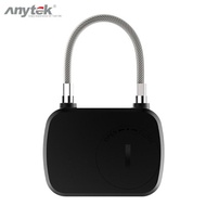 Anytek L13 Fingerprint Lock Smart Keyless Anti Theft Security Padlock Door Luggage Case Lock for Tra