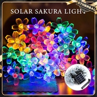 HARI RAYA Decoration Lampu Raya Solar Light Cherry Blossom Lights String Lights Outdoor Lampu Hiasan
