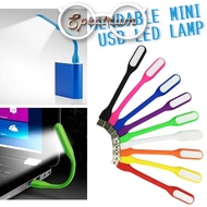 Flexible Bendable Mini USB LED Lamp 5V 1.2W Book Light For Power Bank Notebook Computer Laptop USB Night Lights Gadgets