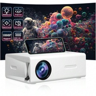 1pc Mini YG300 Projector, Full HD Supported Video Projector, Portable Outdoor Home Theater Movie Pro