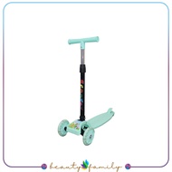 *COD* BF- M95 Mainan Otopet Scooter Anak Otoped Kumbang Skuter Anak Roda 3 Bisa Lipat Lampu LED Roda