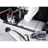 Toyota estima acr50 acr55 2006 - 2022 console organizer box armrest arm rest cover charger cup holder bodykit body kit