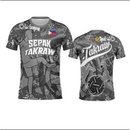 Sepak takraw t shirt for men and women Full sublimation takraw jersey Outdoor team sports shirt