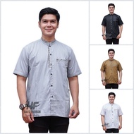 Koko Shirt For Adult Men Short Sleeve Latest model With hafiz batik Trim