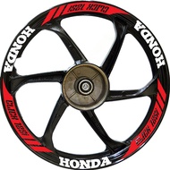 Honda Click 125i White Honda Decal Mag Sticker