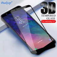 แก้วป้องกันสำหรับ Samsung Galaxy J4 J6 A8 A6 4 A7 2018แกลซ์ J7 Glas Tempered The Sumsung J Plus J8 Samsun 6บน A5