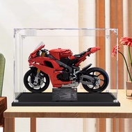 Acrylic Display Case for LEGO 42202 Ducati Panigale V4S Motorcycle Dustproof Box Collectible