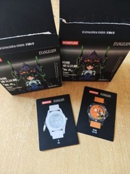 BOXFUN EVA 新世紀福音戰士系列腕錶-時間補完計劃盲盒 周邊 零(凌波麗)及0号机