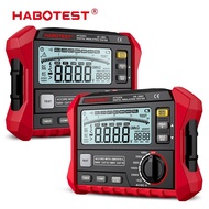 YJS6 HABOTEST HT5203/HT5205 1000V Insulation Resistance Tester Earth Ground Resistance Tester Digita