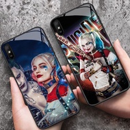 YS-57 Harley QUIN HD Glass Casing for Xiaomi Redmi 9A 9i 7 14C 14R A4 A3 Note 7 poco C75 Pro