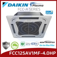 Ceiling Cassette 5HP DAIKIN R32 SkyAir FCC140AV1MF Non Inverter FCC140A Air Conditioner FCC-A Ceiling Cassette Aircond