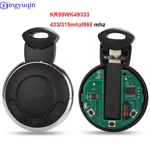 jingyuqin KR55WK49333 Remote Key Shell Cover Case Car Stystem 315/433/868Mhz For BMW Mini Cooper Rem