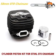 Durable Quality MS070 58mm Cylinder Piston Pin Ring Kit Fit STIHL 070 105.7CC 4.8KW Gasoline Chainsa