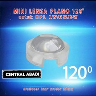 Lensa Mini Plano Convex 120° HPL 1-5 Wat Transparan WATERPROOF