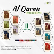 Mushaf Al Mubarak Al-Quran Pocket A6 Translation of Al-Quran Zipper A6/2W Without Tajweed
