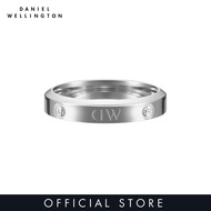 Daniel Wellington Classic Ring Lumine Silver - DW OFFICIAL - Ring for Women and Men - Stainless steel Crystal stones ring