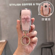 Pink Case Cover for Benz E300 C260l A200l Gle Class Glc300l Gla200 S400 Remote Control  Holder Key F