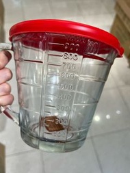 玻璃凸字量杯 1000ml