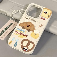 现货 可颂适用苹果16PROMAX手机壳iPhone15苹果141312潮流壳可颂适用苹果16PROMAX手机壳iPhone15苹果141312潮流壳