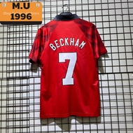 MU 1996 retro football shirt red with B7 printed on Cotton Polyester fabric with original tags