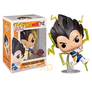 FUNKO POP Doll 712 Special Edition Animation Series Dragon Ball Z Vegeta Gillic Cannon w/Chase Toy