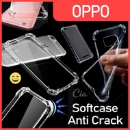 Anti Crack OPPO F1 F1f F1+ F1s R9 X9009 NEO 3k 5 7 9 A31T 1201 Plus A59 F9 A37F F7 F5 F11 Pro Softcase Clear Plain Flexible Silicone Case Cia