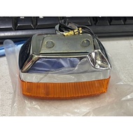 (1 pcs) - CHROME BASE SUZUKI FR80 FRONT SIGNAL FR80 SIGNAL LAMP FR80 LAMPU SIGNAL DEPAN FR80N FR 80 