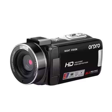 ORDRO Vintage Digital Camera Full HD 1080P Infrared Night Vision Video Camcorder Home Use Cheap Vlog