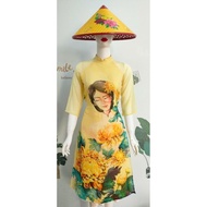 2hand ao dai size S (Code over 490)