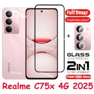 For Realme C75x 4G 2025 Screen Protector Transparent Full Cover Film For Realme C75x RealmeC75x C75X