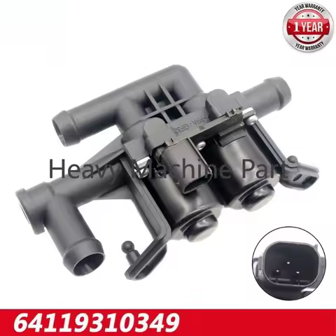 Coolant Heater Control Valve 64119310349 for BMW 520d 523i 528i 650i A1147412221
