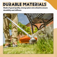 8Inch Weed Brush Cutter Head Lawn Mower Grass Trimmer Head Nylon Wire Wheel Rotary Weed Brush for Ga