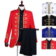 [Quick Shipping] European Button Palace Performance Costume Men's Dress Men's Dress Photo Studio The