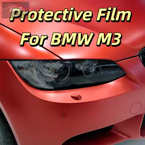 Car Headlights Taillights Protective Film For BMW M3 E90 E92 E93 2007-2013 GTS CRT Front Anti Scratc
