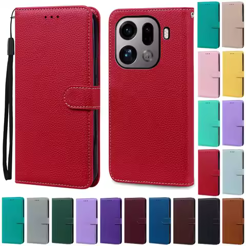 Find X9 Pro Case For OPPO Find X9 Pro Case Flip Leather Wallet Cover For OPPO Find X9 Pro Case Phone