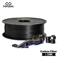 TOPZEAL High Quality PLAABSPCGPA Carbon Fiber Filament 1.75mm Plastic Rubber Consumables Material Us