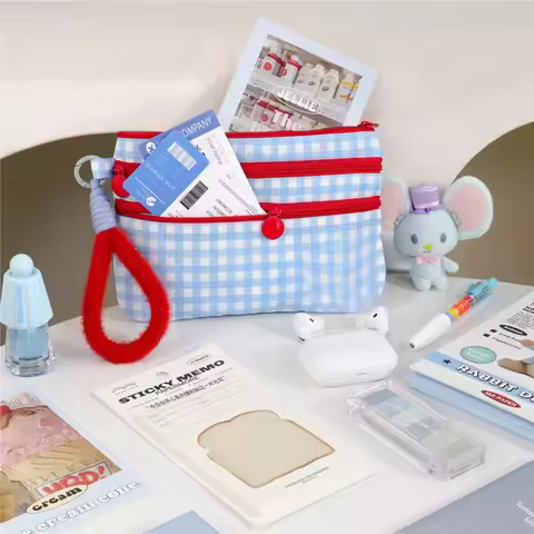 Travel Passport Holder Wallet - Waterproof ID Card Organizer for Airplane Tickets, Visa, boarding Pa